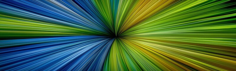 Obraz premium Dynamic Radiant Burst of Colors