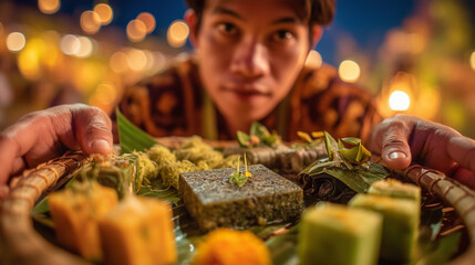 Celebrating Sarkem Fest with Traditional Apem Cultural Festival Delicacies in Indonesia