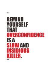 Overconfidence portrait 2