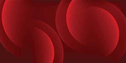 Red abstract background. Dynamic shapes composition. Eps10 vector