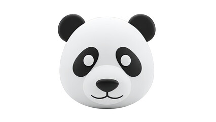 3D Panda Emoji Icon