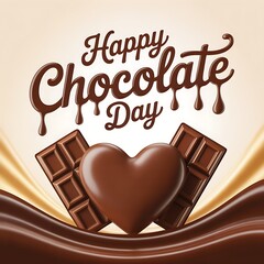 heart shaped chocolate bar