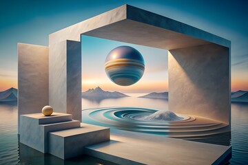 World Hypnotism Day Abstract Subconscious Depth Illustration
