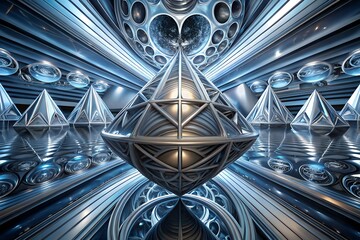 World Hypnotism Day Abstract Trance State Visualization
