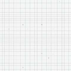 sparse grid paper with pale gray squares and scattered small black ink dots conveying a calm analytical minimal mood