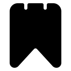 Bookmark icon for save, favorite and reading