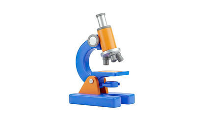 Cartoon Microscope