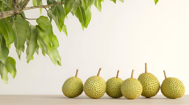 green leechi leaves