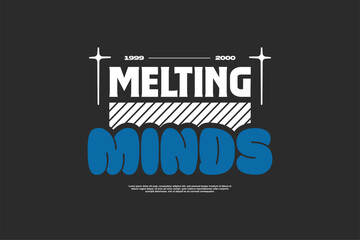 streetwear design template element for fashion