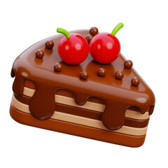 3d cake illustration