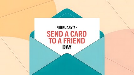 Send a Card to a Friend Day SEO Guide February 7 History Card Ideas Friendship Marketing Love Branding Engagement Awareness