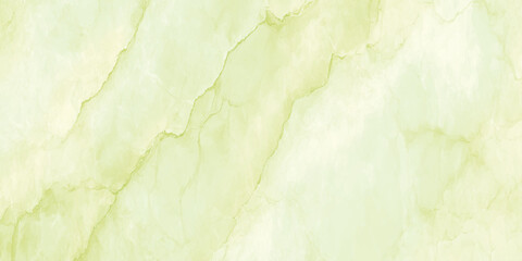 A striking close up view of a pale green onyx marble surface with natural veining patterns and textures