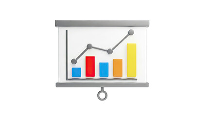 3D Bar Chart and Line Graph