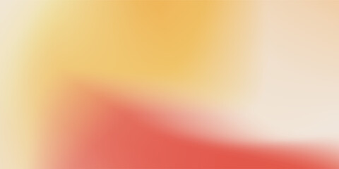 Blurred color gradient background, abstract yellow red orange grain gradation texture, modern vector soft peach texture blur abstract background concept art