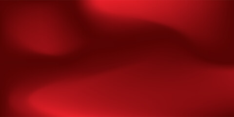 Modern Abstract red gradient background, light and shadow on the backdrop with dimensions, hot tone wall with intense color, horizontal wallpaper art background