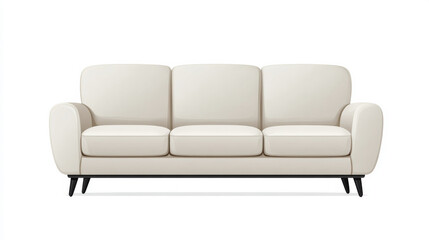 Fototapeta premium Contemporary modern sofa couch for stylish interior design concepts
