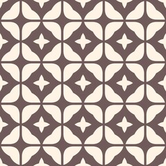 Seamless vintage floral pattern with decorative flowers and leaves in a classic vector style suitable for wallpaper and fabric design