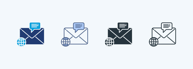E-Mail Multiple Style Icon Collection