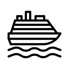 cruise line icon