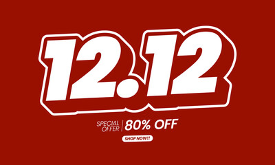 Special Offer 12 12 Vector EPS Design Advertising