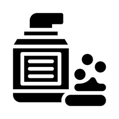 cleanser glyph icon