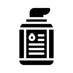 oil glyph icon