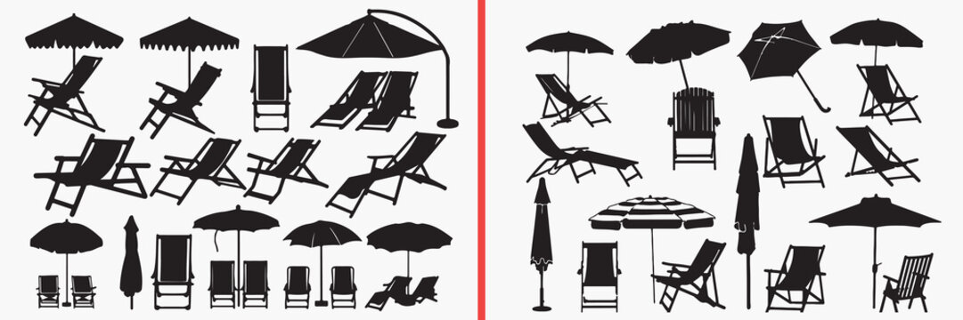 umbrella silhouette vector, beach umbrella black silhouettes, outdoor sunshade illustration set, patio umbrella outline art, summer umbrella icon collection, rain umbrella silhouette design, travel ou