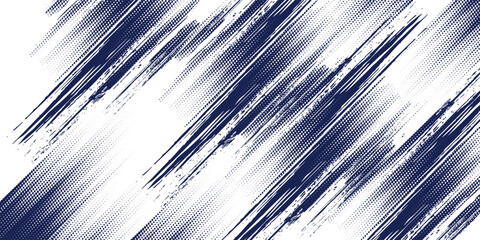 Glitch distorted grunge layer .Overlay grunge texture . Distressed effect .Vector shapes with a halftone dots.