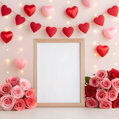 happy valentines day sale promo social media post