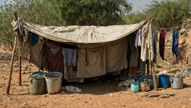 indian Poor Tent House
