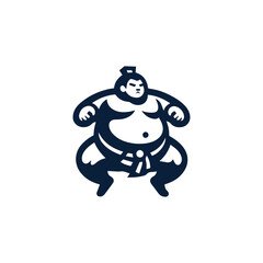 Sumo Wrestler Logo