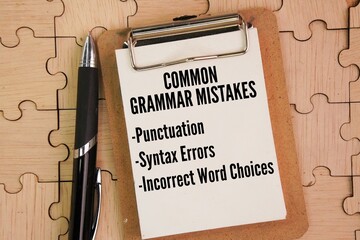 What are common grammar mistakes? Common grammar mistakes include punctuation and syntax errors and incorrect word choices. Grammar mistakes often make it difficult for readers to understand a piece 