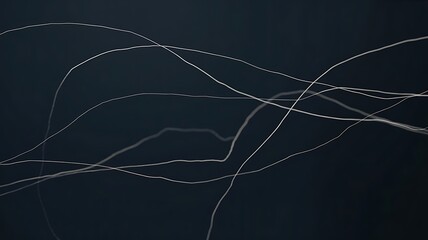 Artificial intelligence signal paths appear intersect and drift quietly