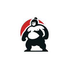 Sumo Wrestler Logo
