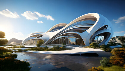 Luxury Gold Abstracts, Future Tech, and Modern Architectural Masterpieces