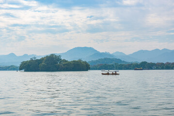 West Lake Cultural Landscape of Hangzhou, UNESCO World Heritage Site, Zhejiang Province, China