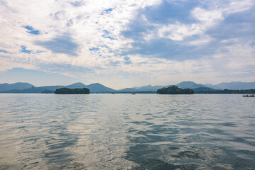 West Lake Cultural Landscape of Hangzhou, UNESCO World Heritage Site, Zhejiang Province, China