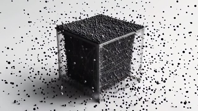 Quantum Cube Network of Dimensions. Video Generative AI.
