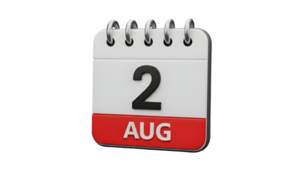 Labour day august 2 isolated on transparent background