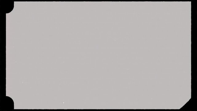 Old vintage 8mm or 16mm film frame border overlay with rounded corners, dust, and scratches 4K, Nostalgic Video Effect