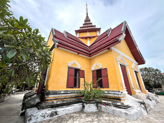 Prasat Nakhon Luang or Phra Nakhon Luang Palace is the most famous landmark in Nakhon Luang District, Ayutthaya, Thailand
