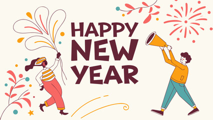 creative-happy-new-year-vector-poster-with-bold-he