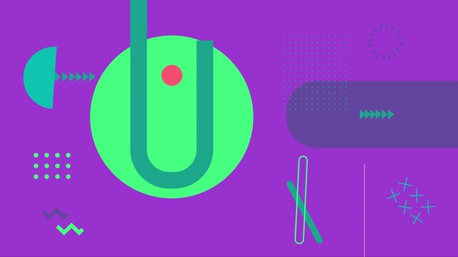 4K Colorful Geometrical Abstract Animated Video | 4K geometric abstract animation | colorful polygon shapes | dynamic motion design | seamless looping | vibrant digital background
