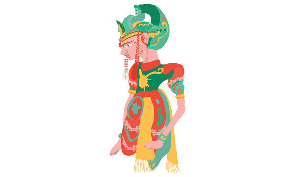 Wayang Golek Vector Illustration. My new product Indonesia Vector Pack Illustration. You can create countless variations for infographics, social media, printing material, website, landing page etc
