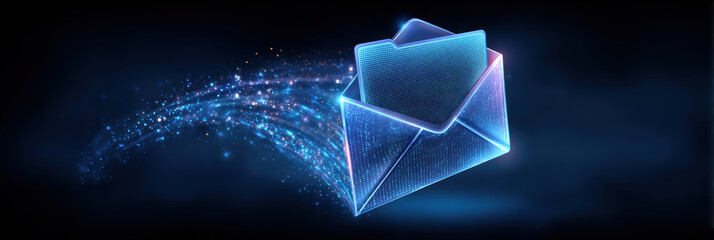 Fast blue digital envelope motion for energetic communication data transfer