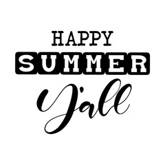 Happy Summer Y all SVG