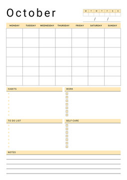 Minimalist Monthly Planner  (5)