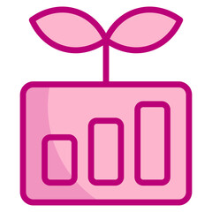 Sustainable Growth Icon