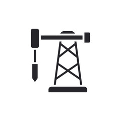 Naklejka premium construction icons outline and Flat Style,transparent background.