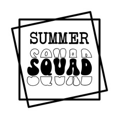 Summer Squad SVG